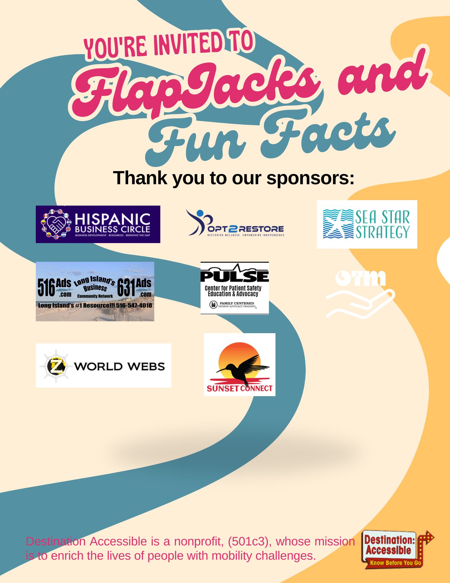 DA FlapJack Flyer June 2026 Sponsors